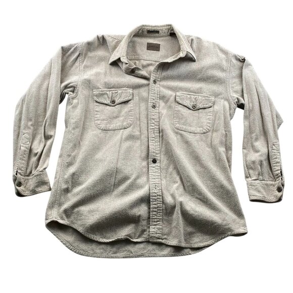 Vintage St. john's Bay Mens Shirt Large Lot of Two Long Sleeve Button Up Casual - Picture 2 of 14